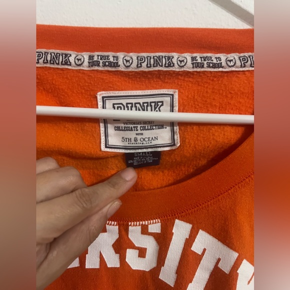 PINK Victoria’s Secret University of Miami Long Sleeve Shirt - Picture 5 of 7
